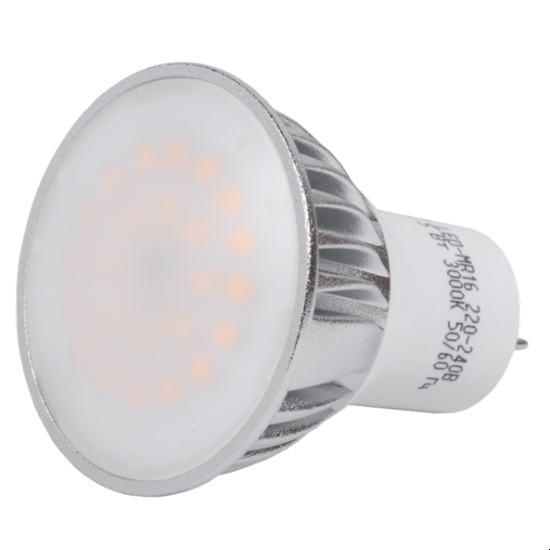 

Лампа светодиодная ECO MR16 софит 7Вт 230В 3000К GU5.3 IEK