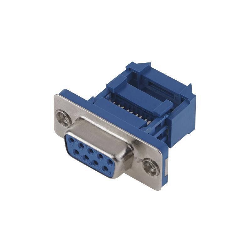 

Разъем гнездо на шлейф DI 9F