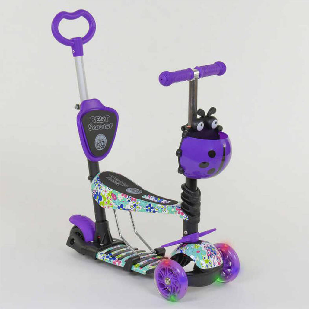 

Самокат 5 в 1 Best Scooter 68995 Абстракция