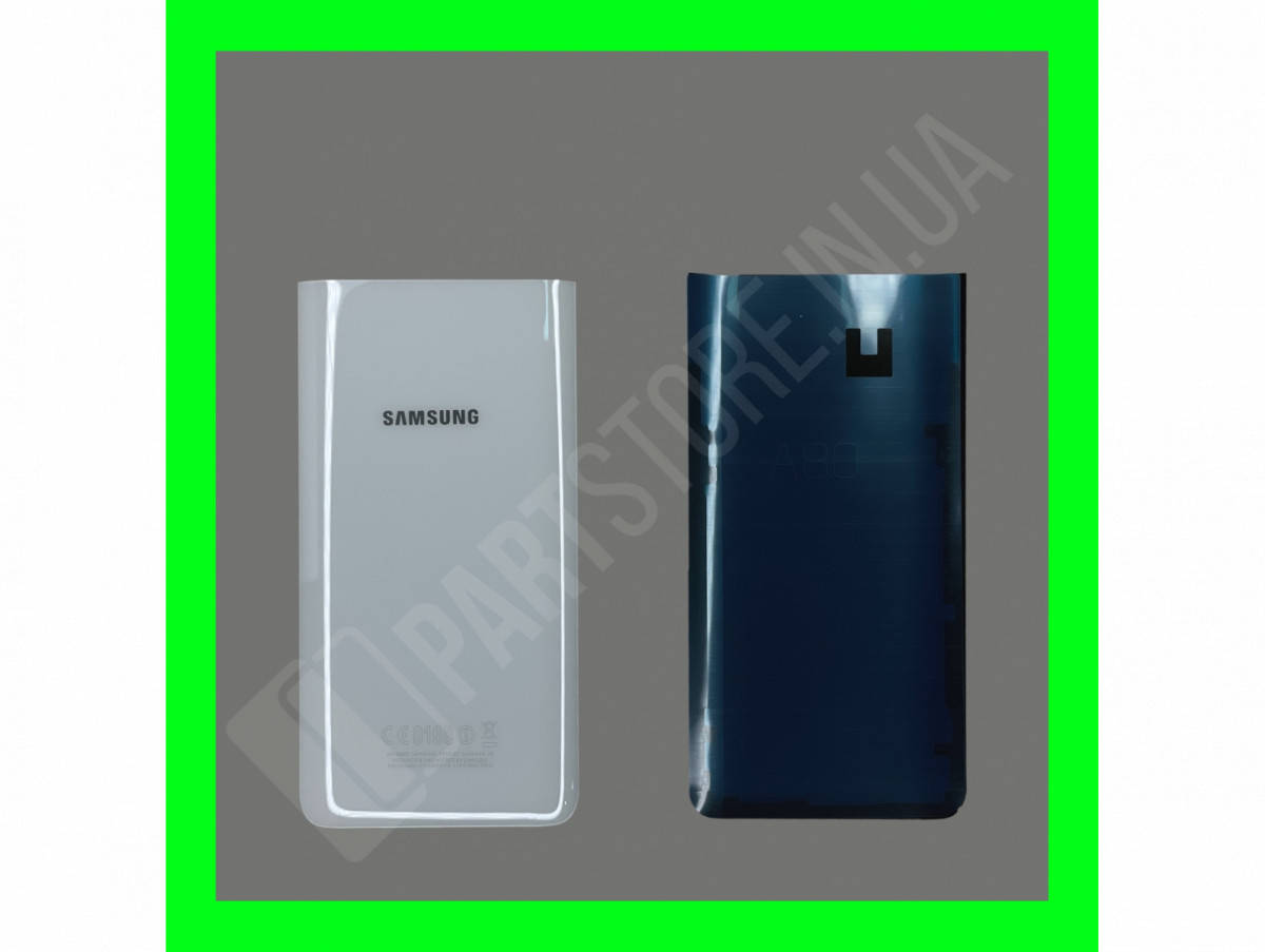 

Крышка Samsung A80 805 White оригинал, Белый