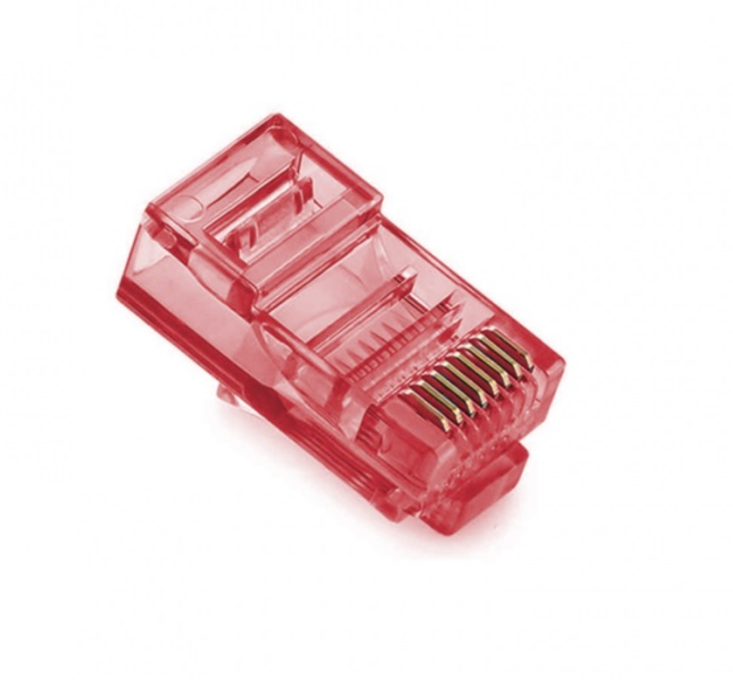 

Конектор Ritar RJ-45 8P8C UTP Cat-5 (100 шт / уп.) Q100 Redk в тубі