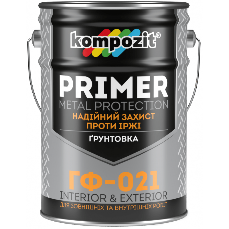 

Kompozit Грунтовка ГФ-021 світло-сіра 12 кг, Светло-серый