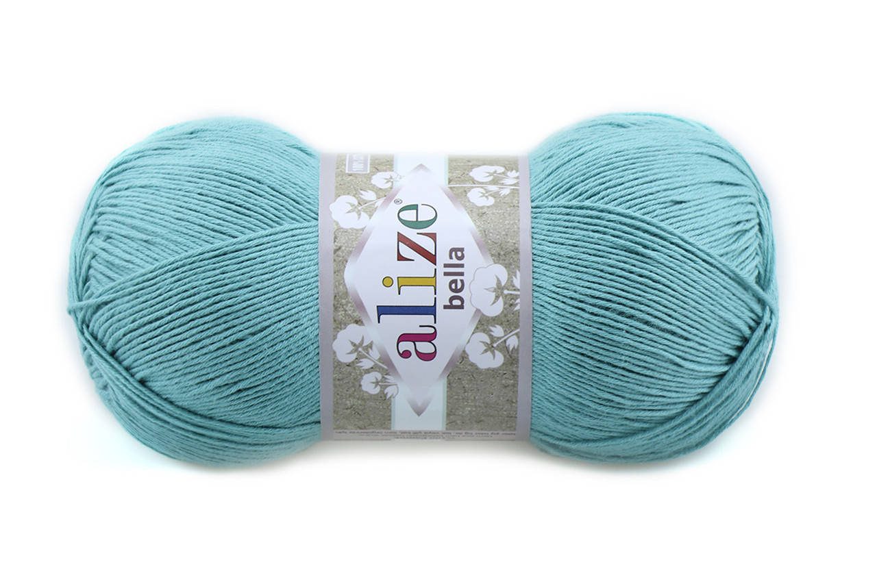 

Alize Bella 100, Лазурный №462, Голубой