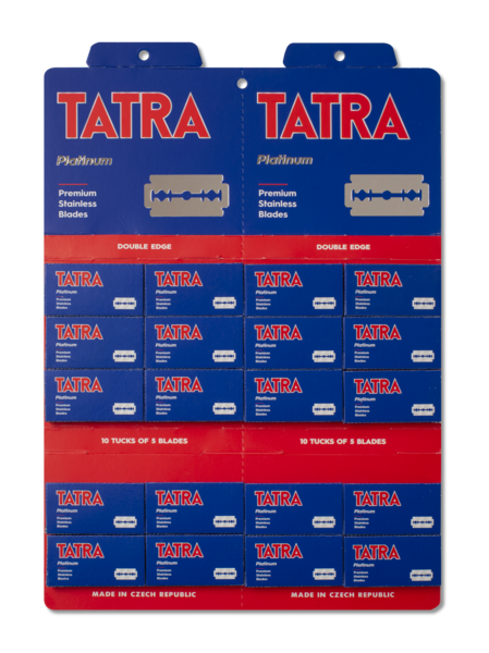

Леза для бритви Tatra Platinum Razor Blades (100 лез)