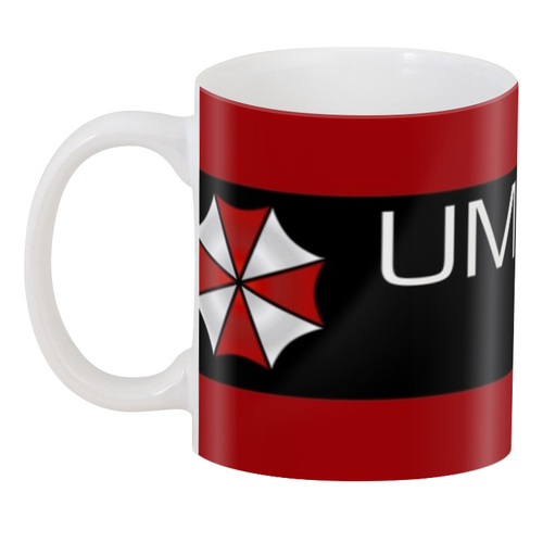 

Кружка GeekLand белая Обитель зла Resident Evil Umbrella Corporation RE.02.21, Белый