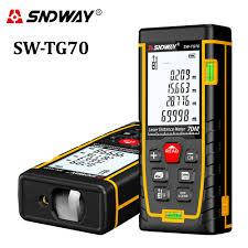 

Лазерный дальномер SNDWAY SW-TG70 лазерная рулетка до 70м