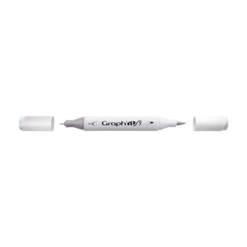 

Маркер двухсторонний Brushmarker Стекло (7101), Graph'it