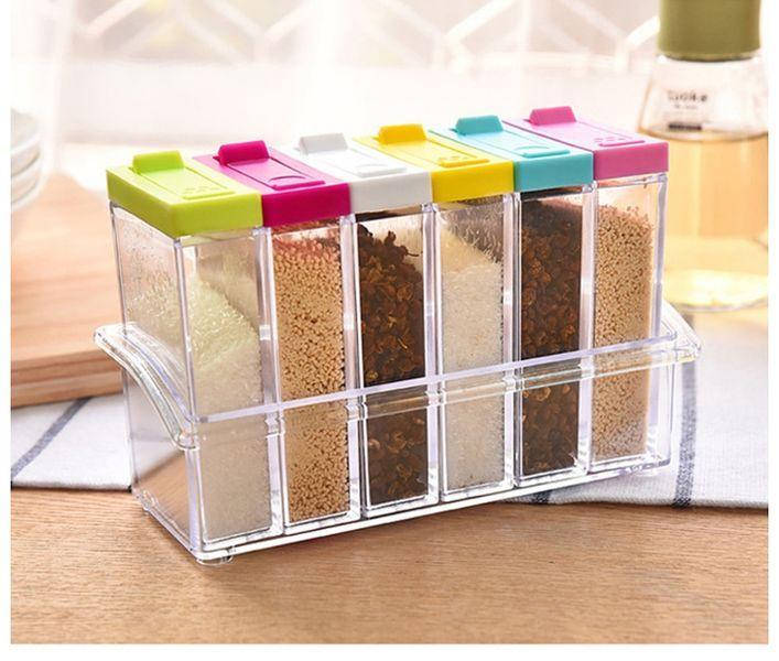 

Контейнеры для специй Seasoning six-piec set, Прозрачный