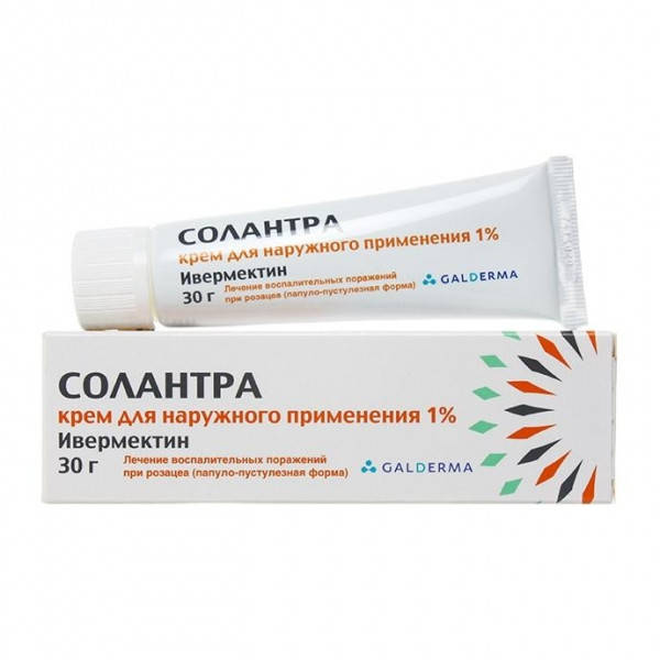 

Лаборатории Галдерма Солантра крем ⭐ для наружного применения 1% 30 г