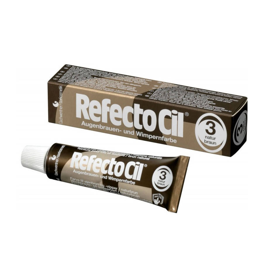 

Краска для бровей и ресниц RefectoCil Коричневая 15 мл