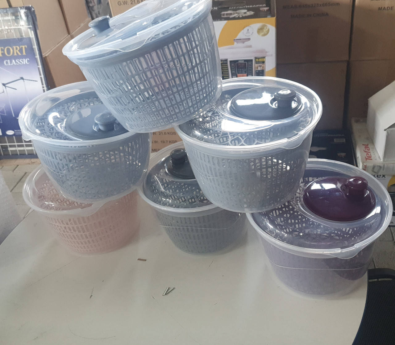 

Сушка для салату Bager 4.5 л MIX (BG-365)