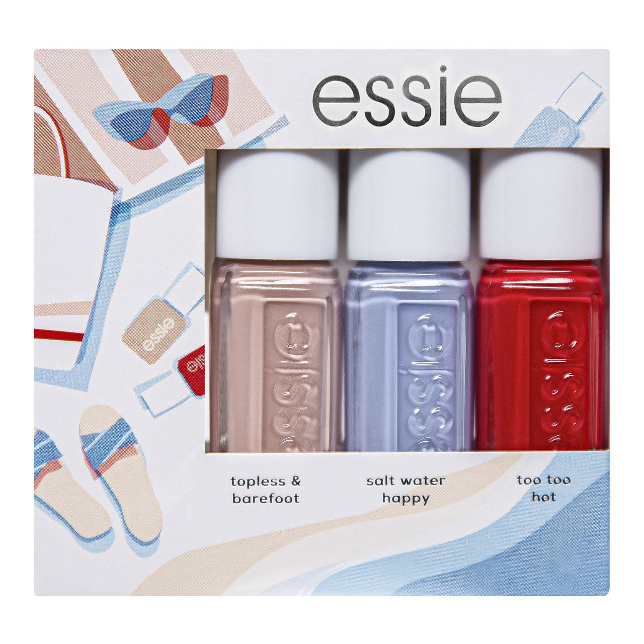 

Essie Літній комплект (3) для лаку для нігтів