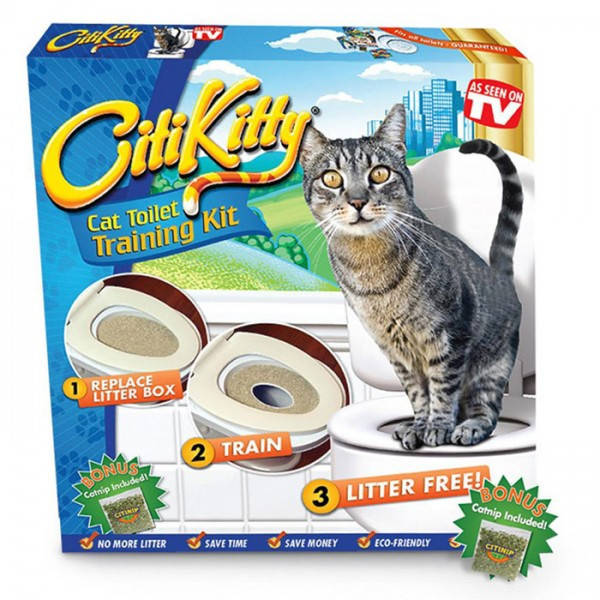 

Набор для приучения кошки к унитазу CitiKitty туалет для кота