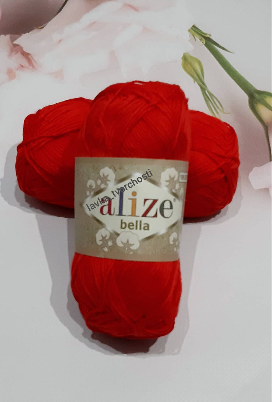 

Alize Bella №56 червоний