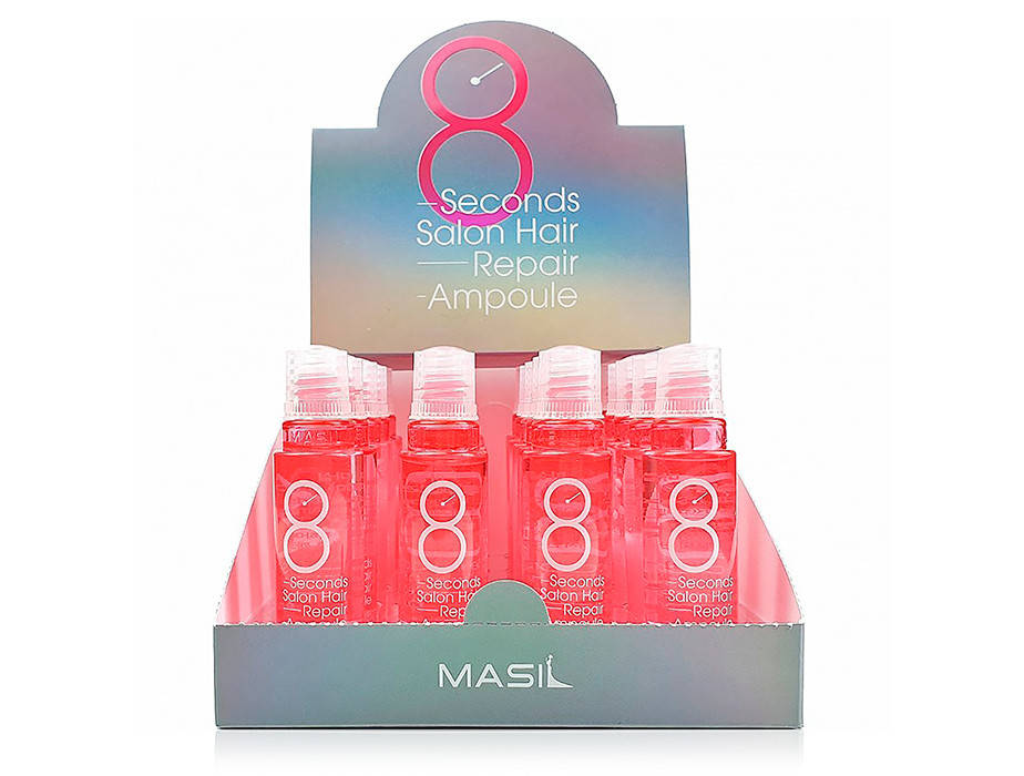 

Высококонцентрированная восстанавливающая маска-филлер для волос Masil 8 Seconds Salon Hair Repair Ampoule,
