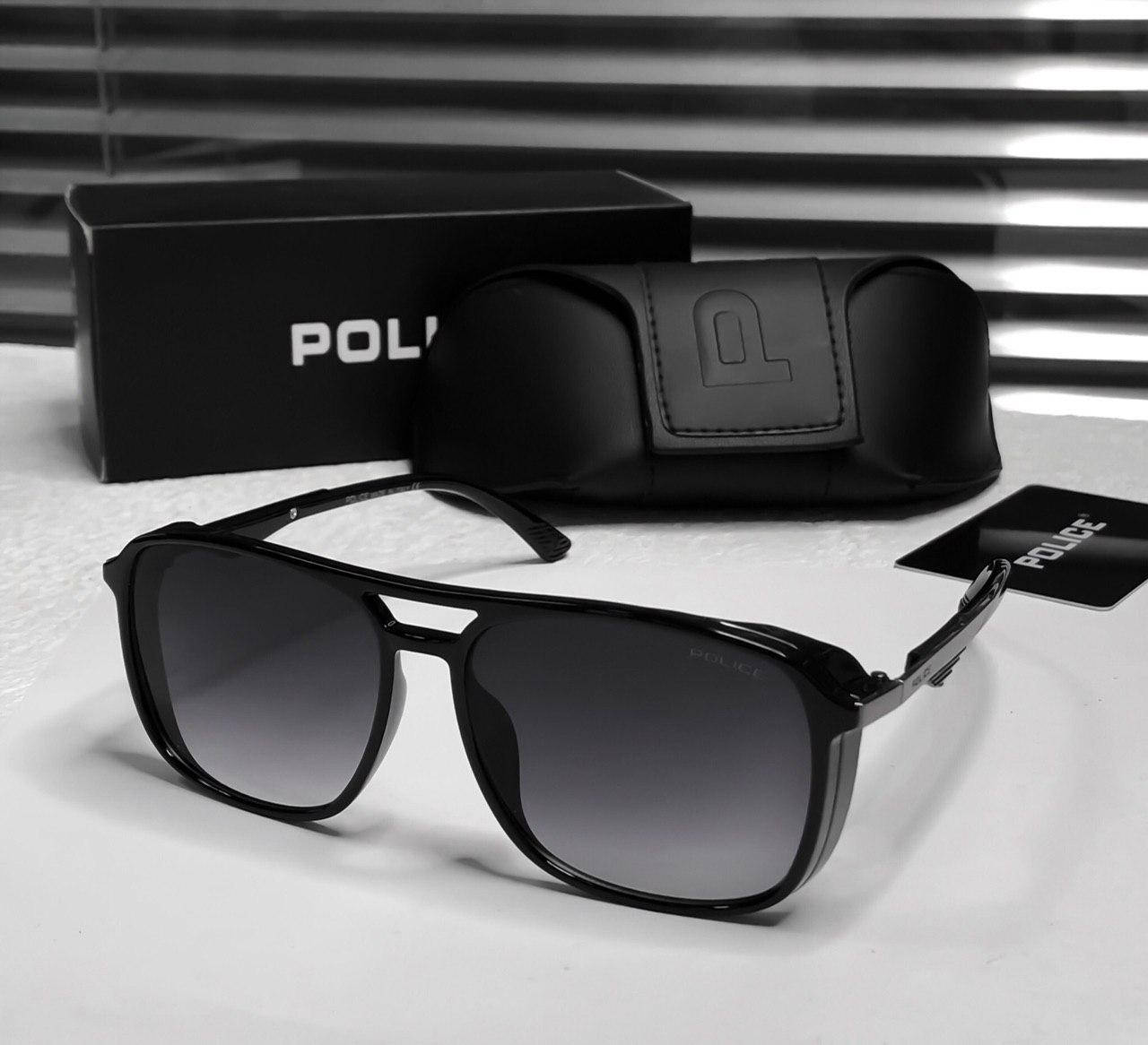 

Мужские очки от солнца Police (11809) polaroid, Черный