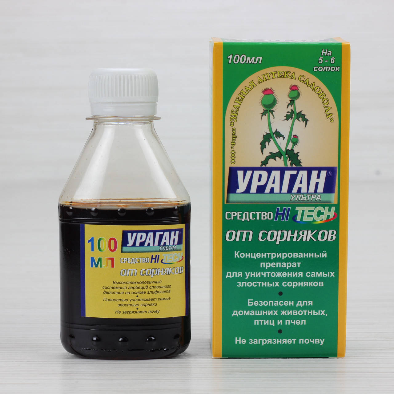 

Гербецид от сорняков Ураган 100 мл