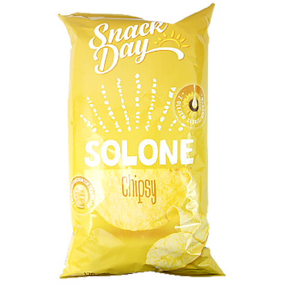 

Чіпси Снек дей з сіллю Snack day solone 170g 20шт/ящ (Код : 00-00012167)
