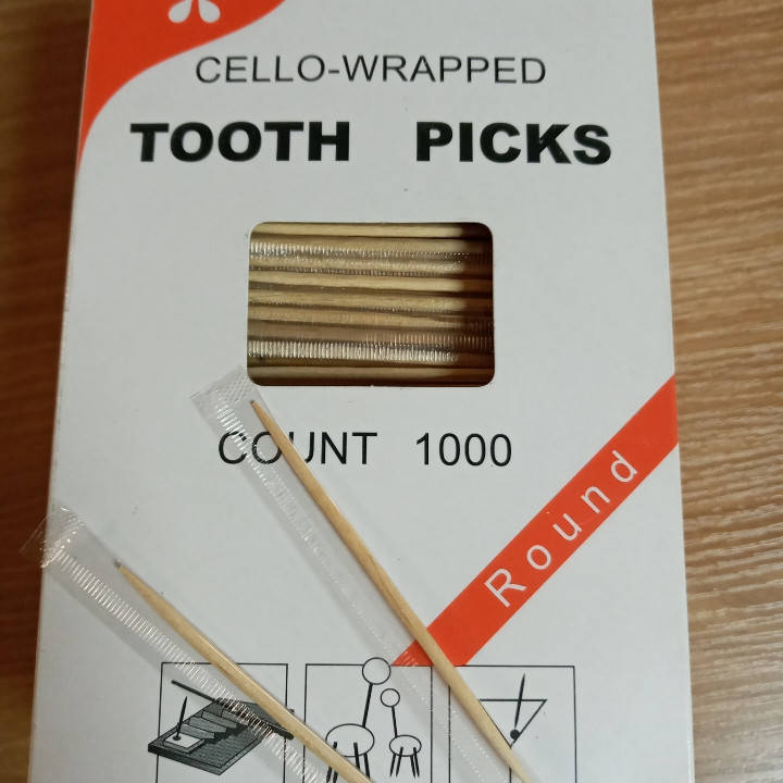 

Зубочиcтка в целлофане Линпак 65 мм, 1000 шт/уп