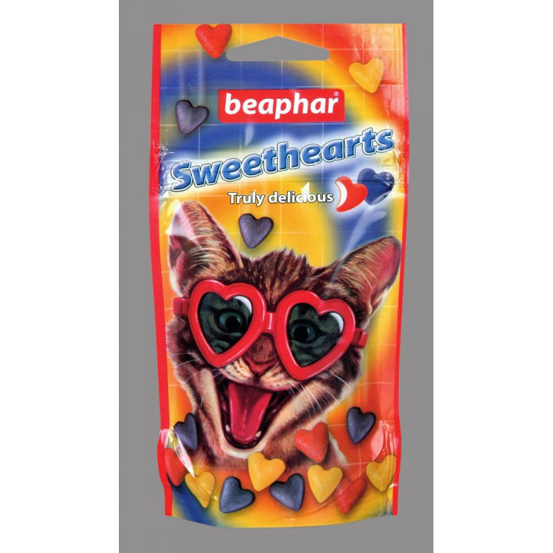 

Лакомство в виде сердечек для кошек 150 шт Свит Харц Беафар / Beaphar