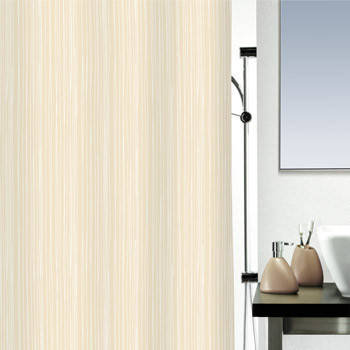 

Шторка для ванной текстильная Spirella RAYA бежевая 10.14417, Бежевый