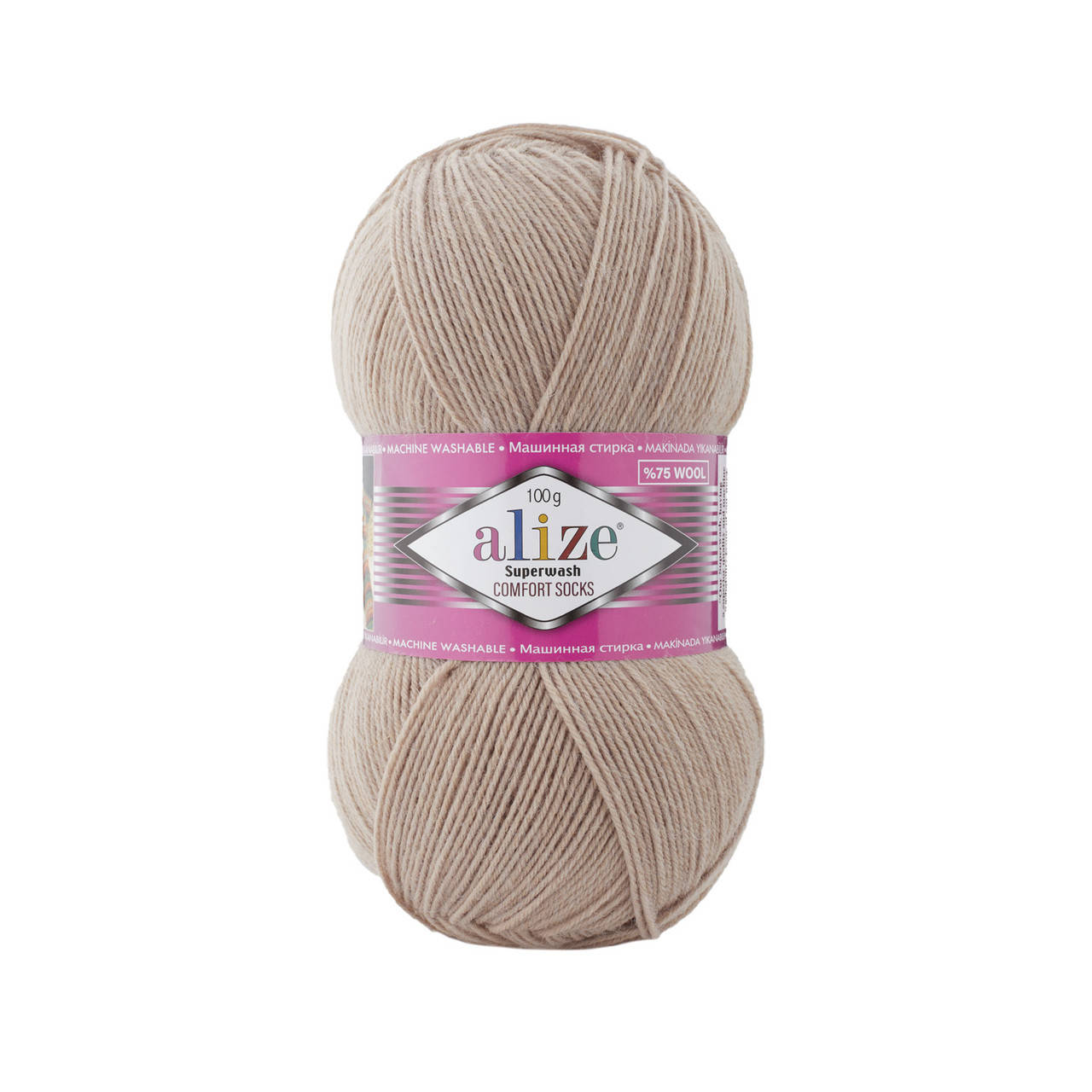 

Alize Superwash (Ализе Супервош) № 431 беж (Пряжа, нитки для вязания), Бежевый