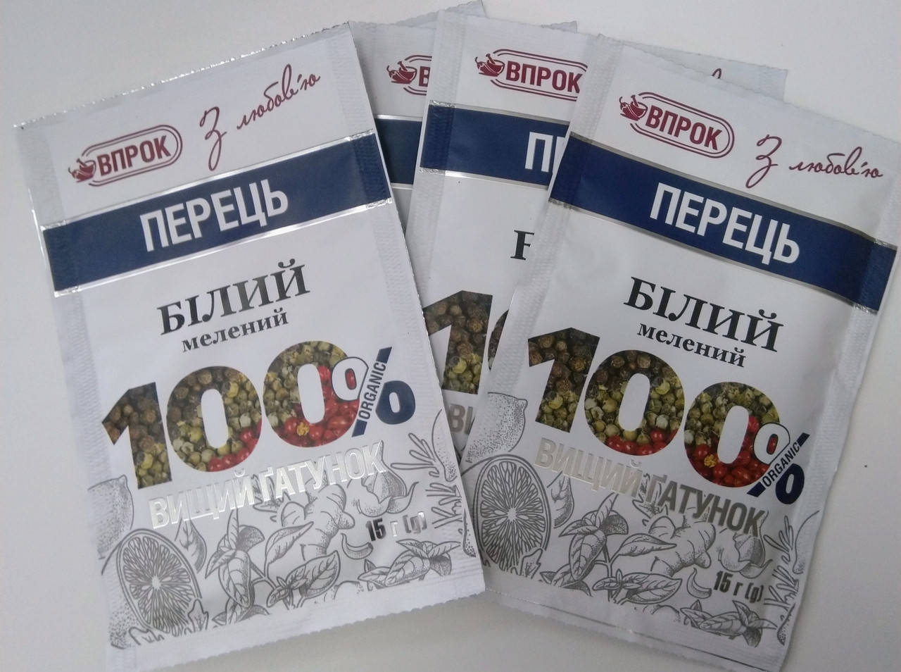 

Перець білий мелений 15г