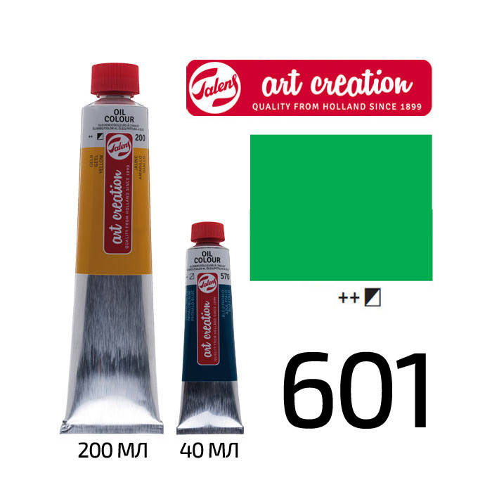 

Краска масляная ArtCreation, (601) Зеленый светлый, 40 мл, Royal Talens