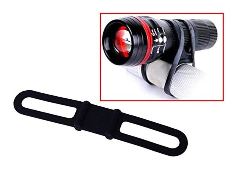 

Держатель для фонарика силиконовый DJ-004 Feel Fit черный