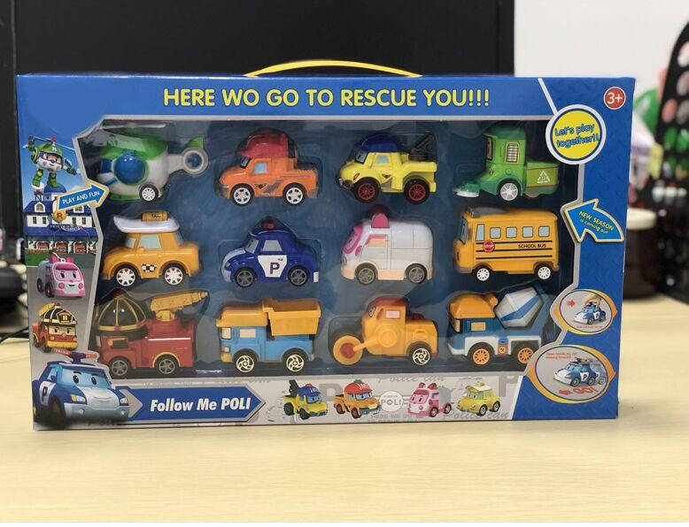 

Набор машинок "Робокар Поли" Robocar Poli 12 шт.