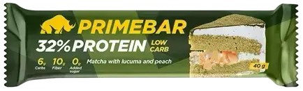 

Протеиновый батончик PRIMEBAR Чай Матча с Персиком и Плодами Лукумы (40 грамм)