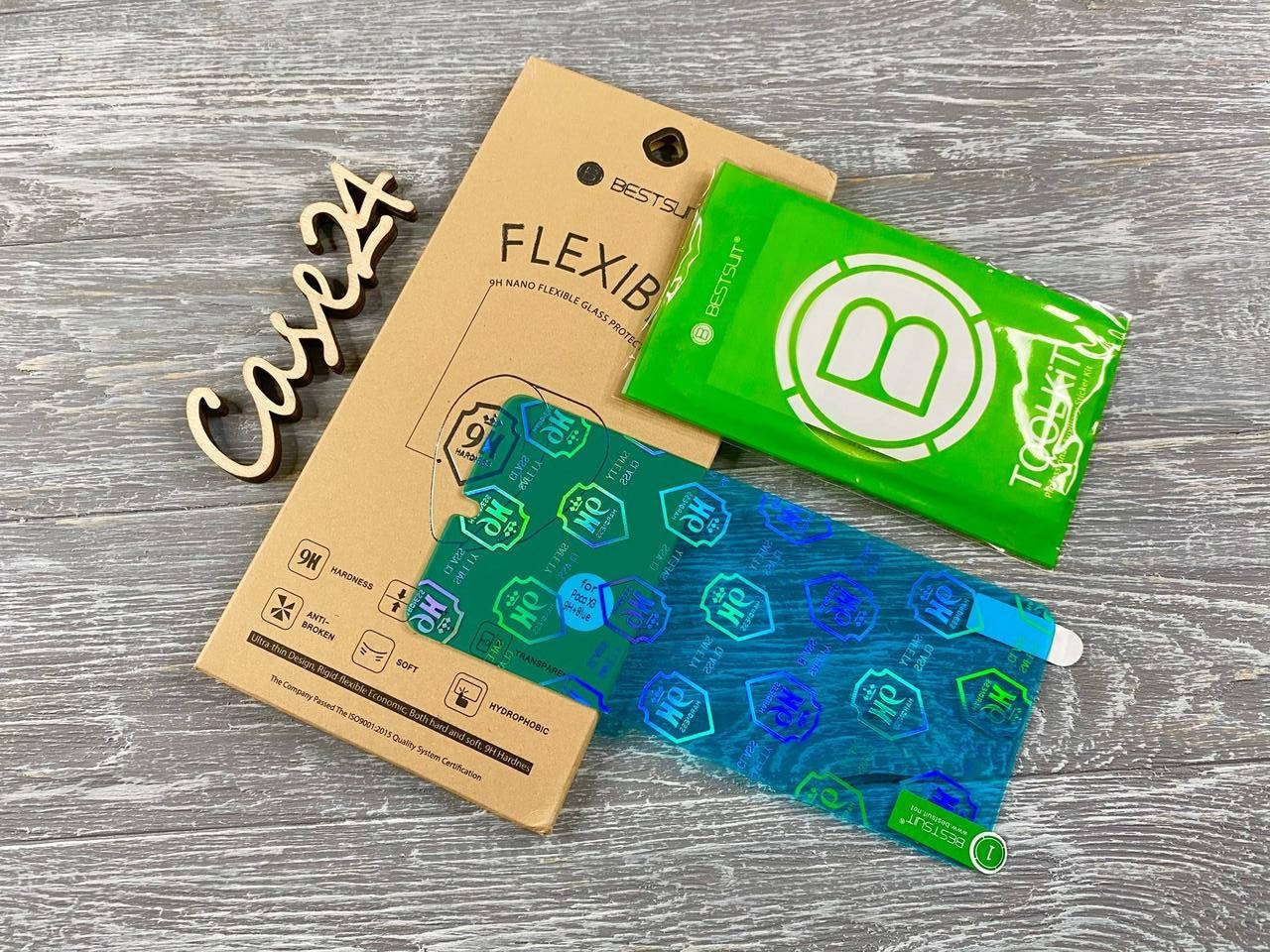 

Защитное гибкое стекло Bestsuit Flexible для Xiaomi Poco X3 NFC