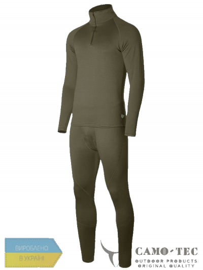 

Термобілизна Camo-Tec Polarheat Power Stretch Olive Size S, Оливковый
