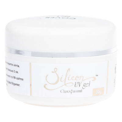 

Silicon UV Gel Clear - гель для наращивания, 30 мл, Прозрачный