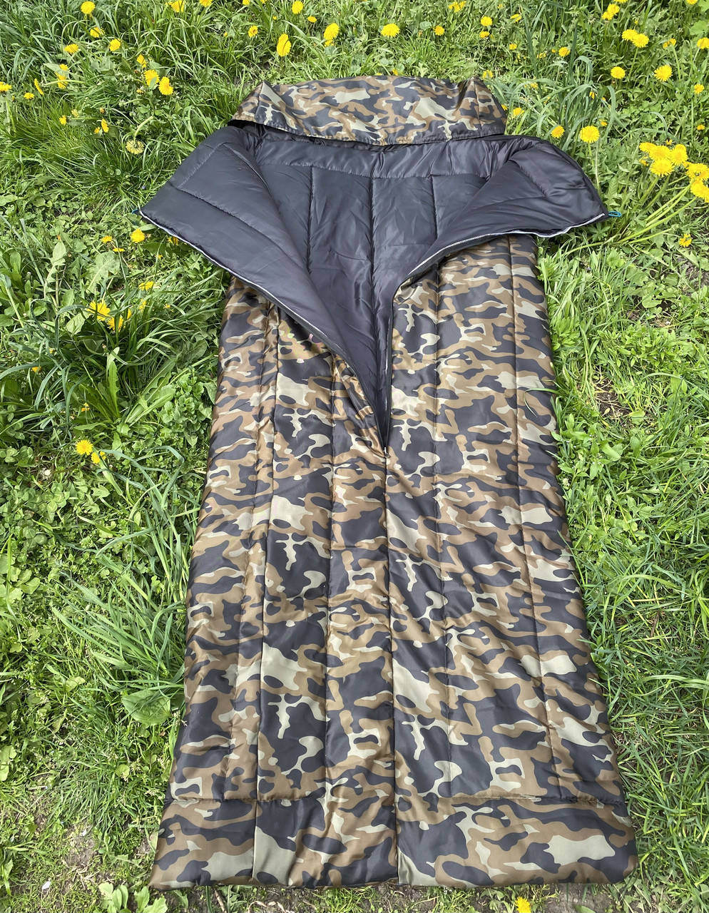 

Спальный мешок камуфляжный 200*80 (водонепроницаемый), Хаки