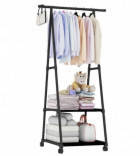 

Пересувна вішалка для одягу THE NEW COAT RACK до 20 кг., Черный