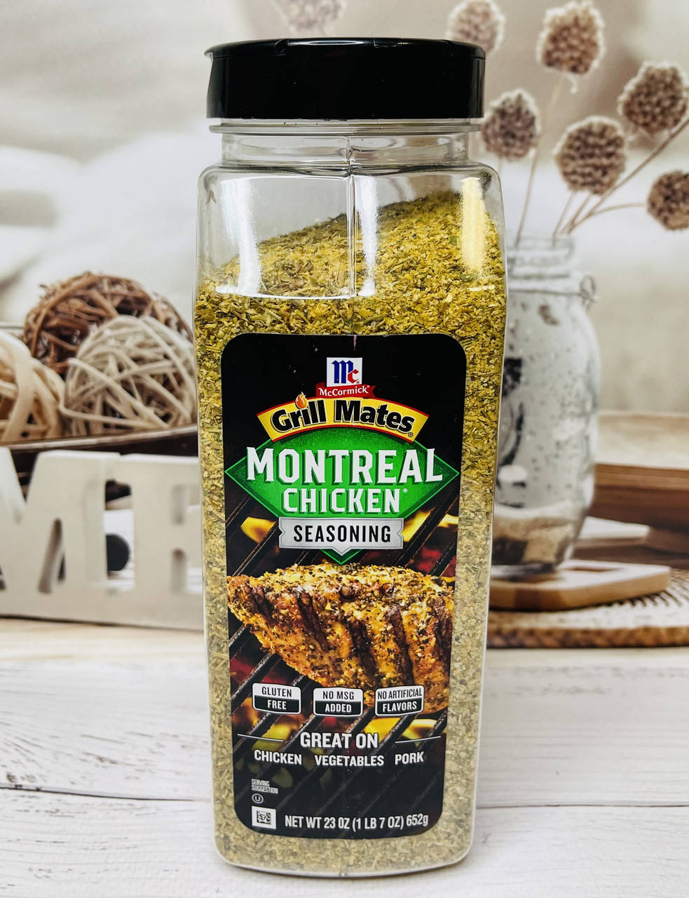

Приправа для курки McCormick Grill Mates Montreal Chicken Seasoning, 652грам