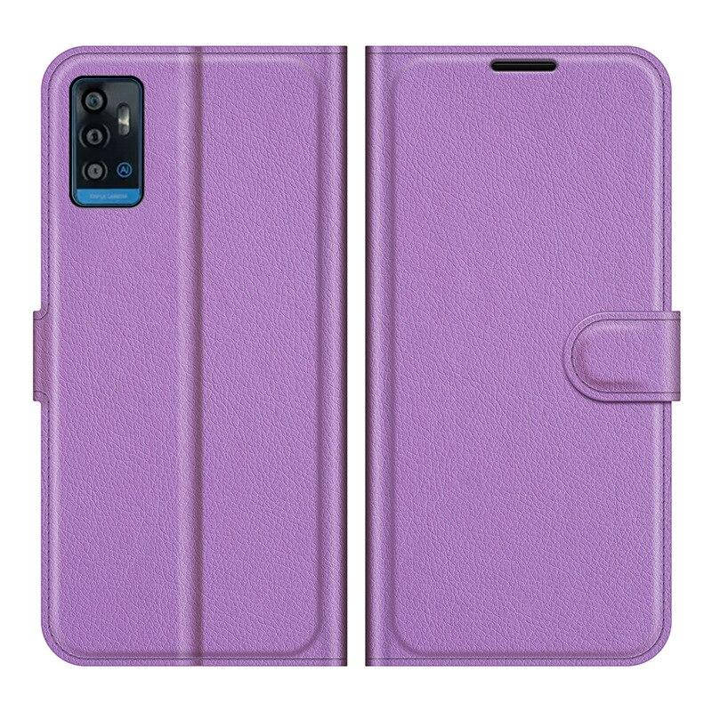 

Чехол книжка Lichee для ZTE Blade A71 (9 цветов) фиолетовый