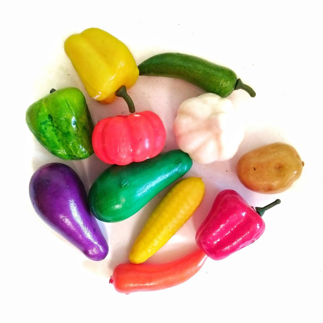 

Овощи мини. 4-6 см. Микс 10 шт