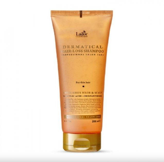 

Шампунь против выпадения для тонких волос Lador Dermatical Hair-Loss Shampoo 200 ml