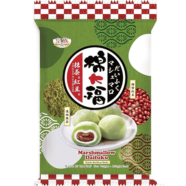 

Моти Mochi Marshmallow Daifuku Match & Azuki Red Bean 120g