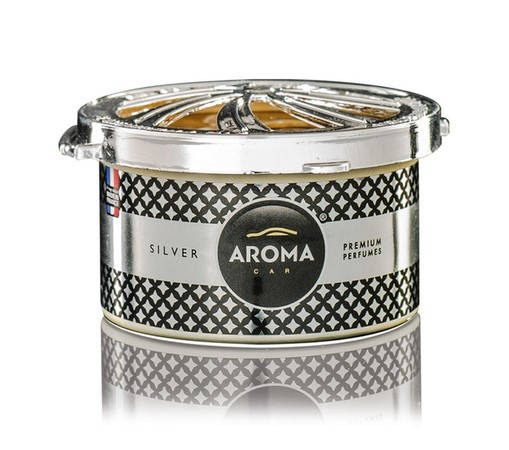 

Ароматизатор консервы сухие Aroma Car Prestige Organic Silver Серебро