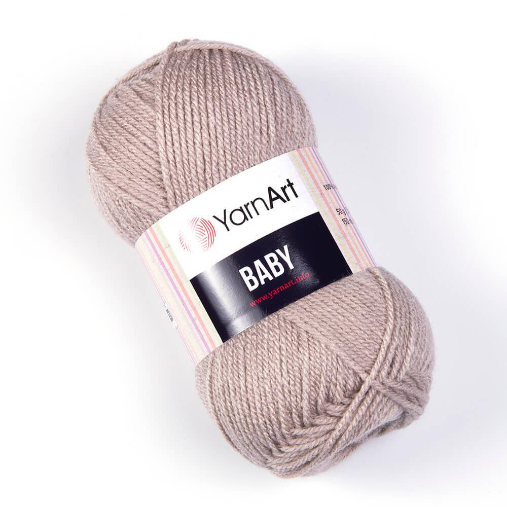 

Yarnart Baby (Ярнарт Беби) № 857 бежевый (Пряжа, нитки для вязания детские)