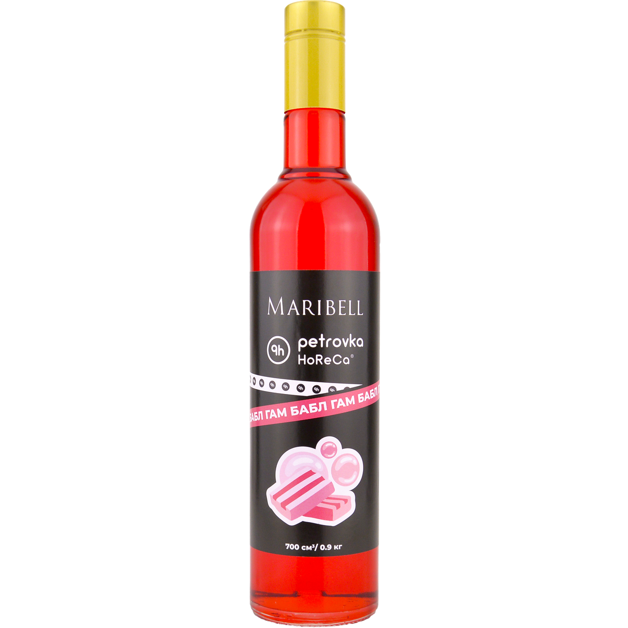 

Сироп коктейльный «Бабл гам» MARIBELL-PETROVKA HoReCa 700 мл