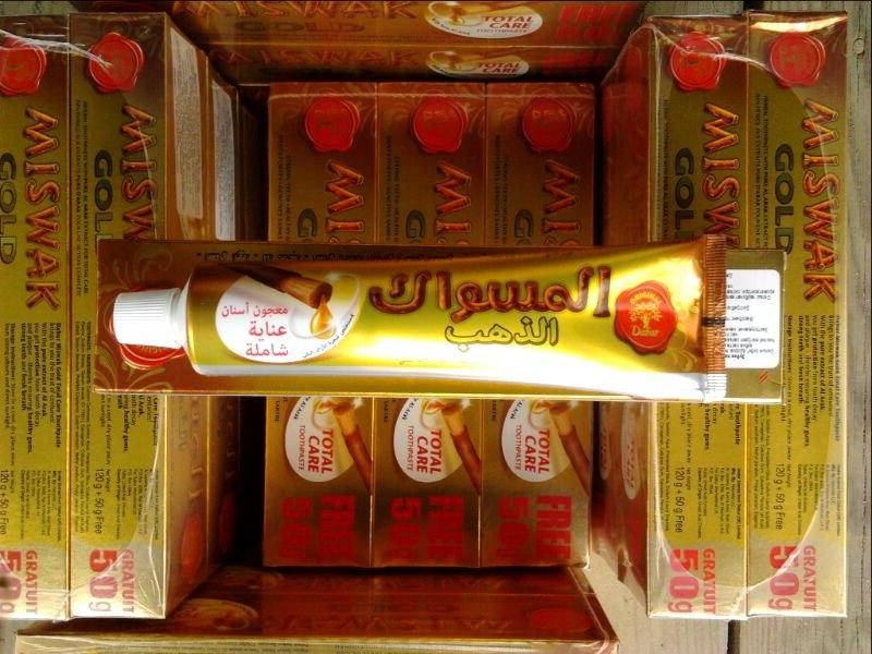 

Зубная паста Miswak Gold, Dabur (Индия), 170мл