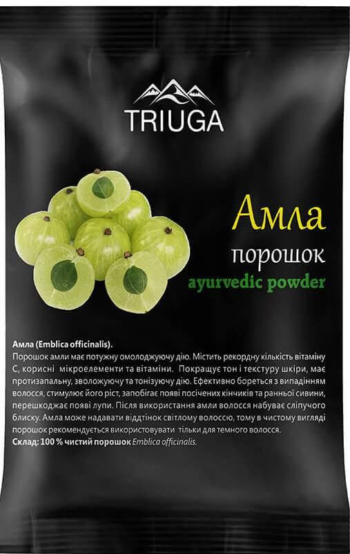 

Порошок Амла аюрведический натуральный, Triuga Herbal , 50г
