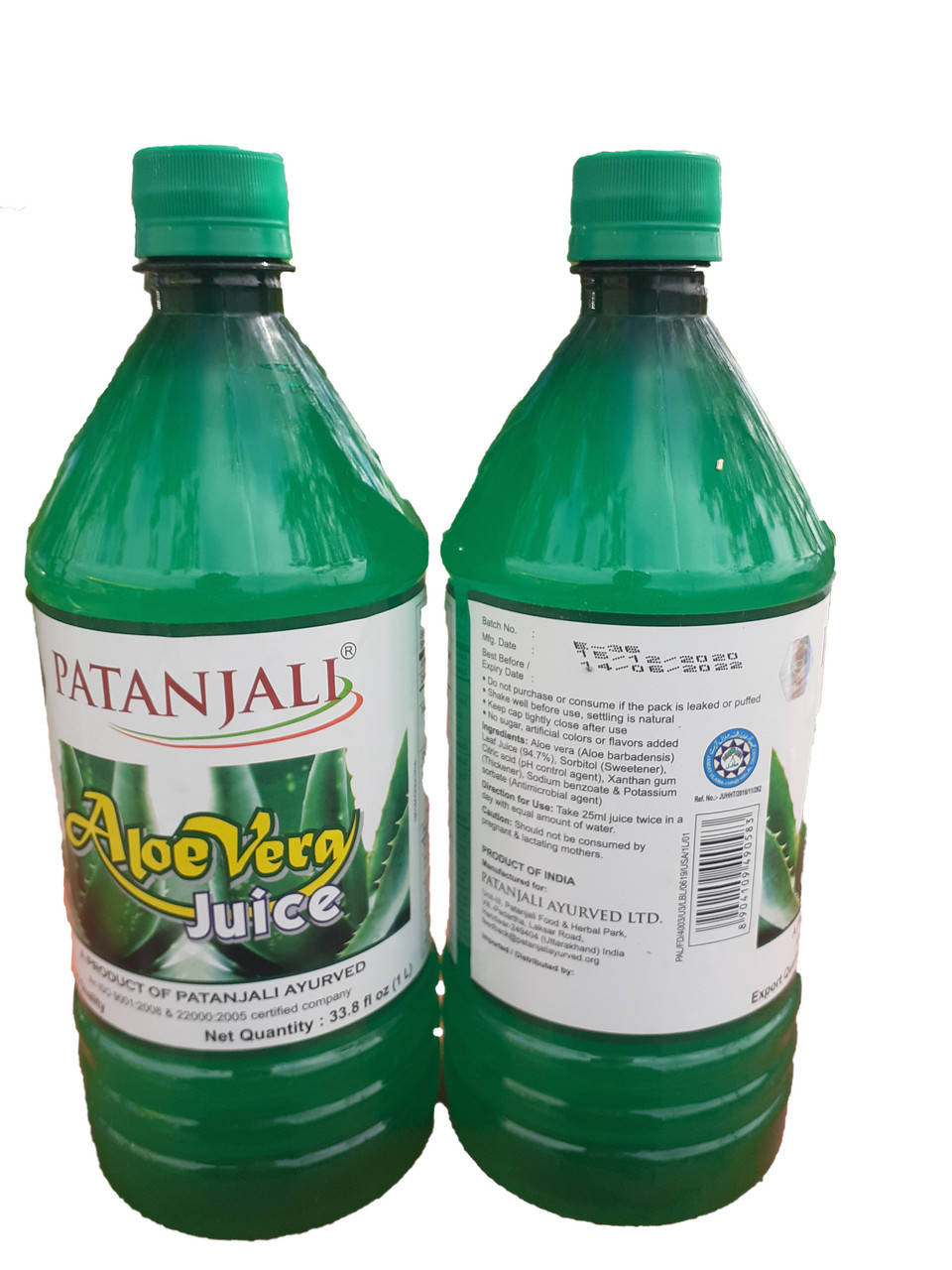 

Сок Алоэ вера, Aloe Vera juice Patanjali, 1000 мл