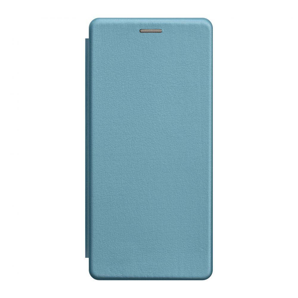 

Чехол-книжка кожа для Samsung A71 2020, Голубой