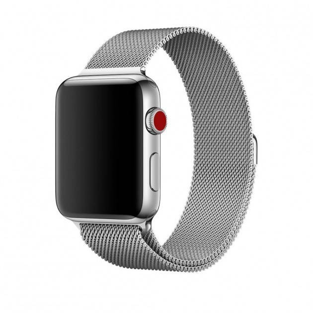 

Браслет Apple для смарт-часов Apple Watch Milanese Loop 38/40/42/44 Серый