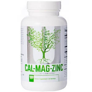 

Витамины и минералы Universal Nutrition Calcium Magnesium Zinc (100 таблеток.)